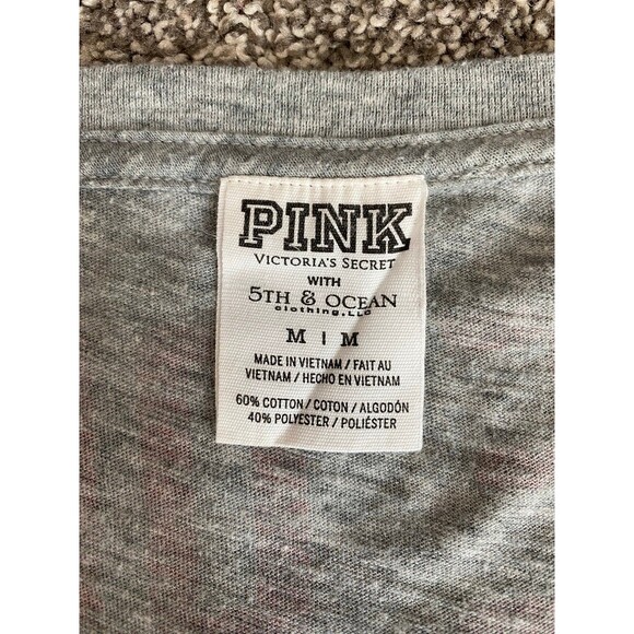 Victoria’s Secret PINK Ohio State Buckeyes V-Neck T-Shirt Women’s M - Picture 4 of 5